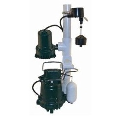 cast iron sump pump system